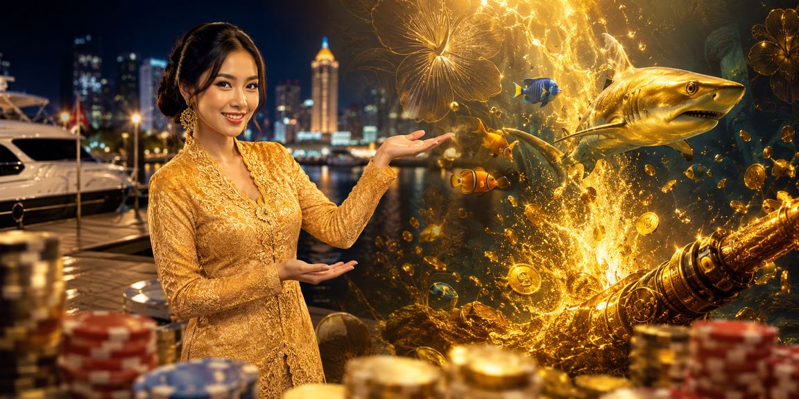 Antara muka permainan memancing Seremban bergaya tradisional